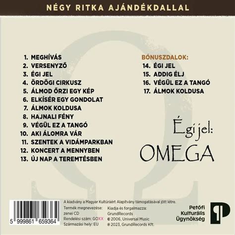 omega egi jel cd kaufen